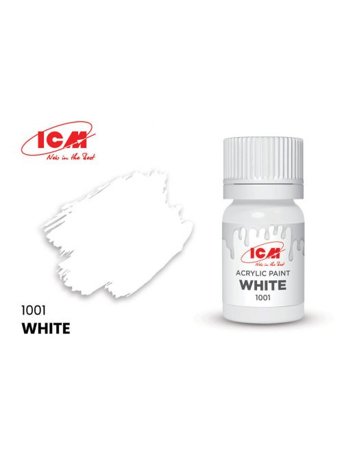 ICM - BASIC COLORS White bottle 12 ml