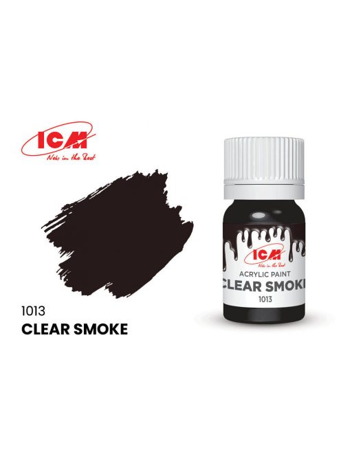 ICM - CLEAR COLORS Clear Smoke bottle 12 ml