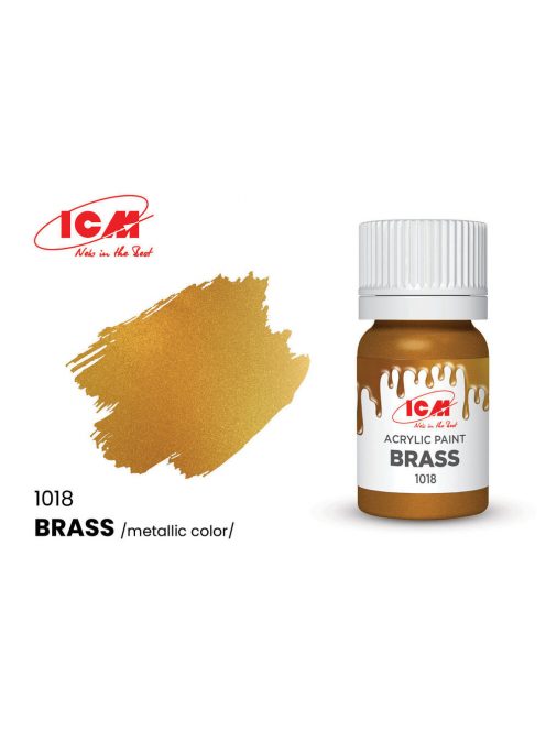 ICM - METALLIC COLORS Brass bottle 12 ml