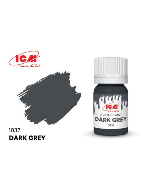 ICM - GREY Dark Grey bottle 12 ml