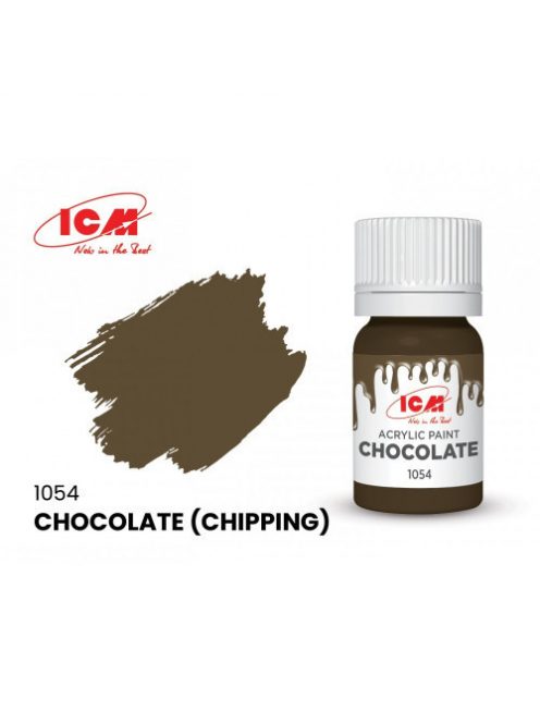 ICM - Chocolate (Chipping), flat (12 ml) - Acrylic paint