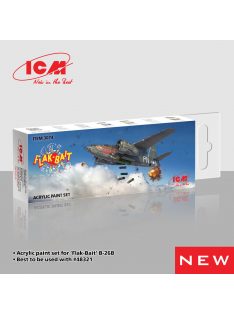 ICM - Acrylic paint set for Flak Bait