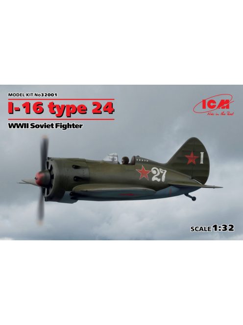 ICM - I-16 type 24 WWII Soviet Fighter