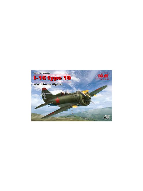 ICM - I-16 type 10 WWII Soviet Fighter