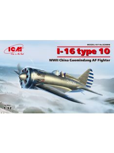 ICM - I-16 type 10, WWII China Guomindang AF Fighter