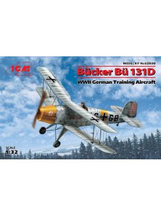 ICM - Bücker Bü 131D, WWII German Training Aircraft