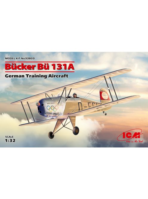 ICM - Bücker Bü 131A, German Training Aircraft