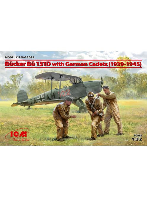 ICM - Bücker Bü 131D with German Cadets (1939-1945)