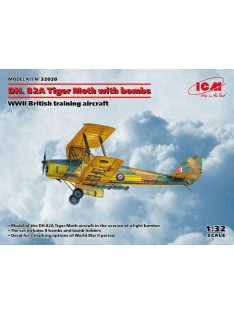   ICM - DH. 82A Tiger Moth with bombs, WWII British training aircraft