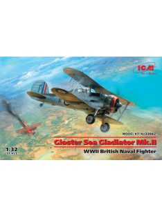   ICM - Gloster Sea Gladiator Mk.II , WWII British Naval Fighter