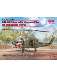 ICM - AH-1G Cobra with Vietnam War US Helicopter Pilots 