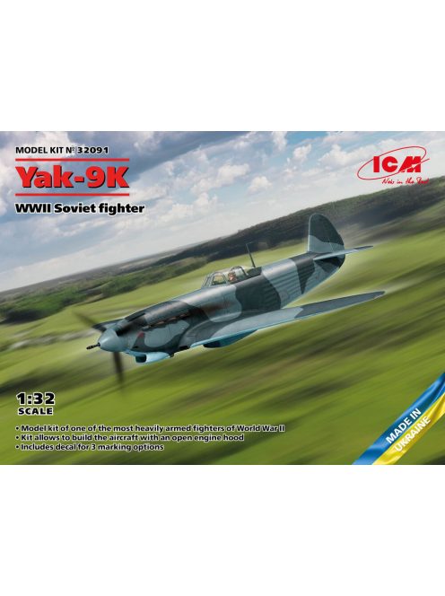 ICM - Yak-9K, WWII Soviet fighter