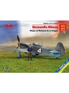   ICM - Normandie-Niemen. Plane of Roland de la Poype(Yak-9T w.Roland de la Poype figure