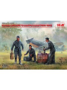   ICM - German Luftwaffe Ground Personnel (1939-1945) (3 figures) (100% new molds)