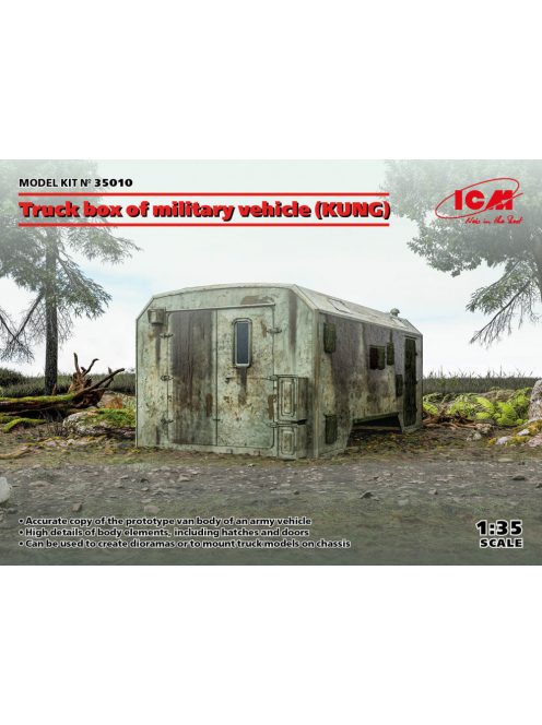 ICM - Truck box of military vehicle (KUNG)