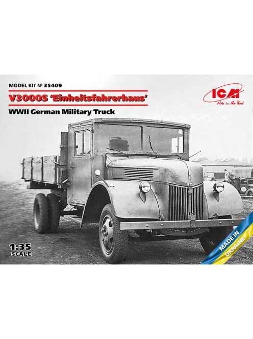 ICM - V3000S Einheitsfahrerhaus, WWII German Military Truck