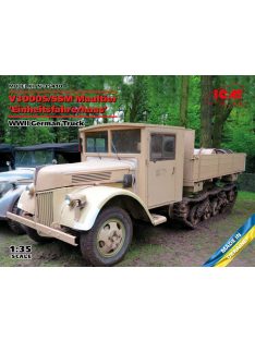   ICM - V3000S/SSM Maultier Einheitsfahrerhaus, WWII German Truck