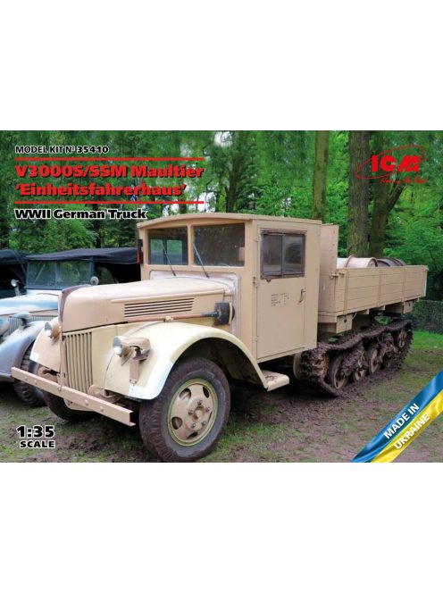 ICM - V3000S/SSM Maultier Einheitsfahrerhaus, WWII German Truck