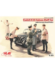 Kadett K38 Saloon Staff Car with German Road Police