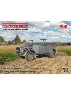 ICM - Kfz.70 with MG 34, WWII German Military Vehicle