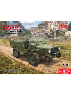   ICM - Laffly V15T, WWII French Artillery Towing Vehicle (100% new molds)