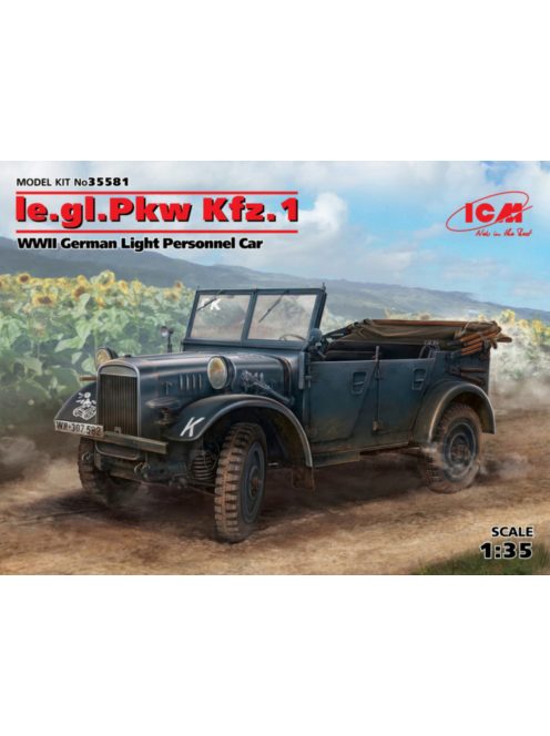 ICM - Iegl PKW Kfz1 WWII German Light Personnel Car