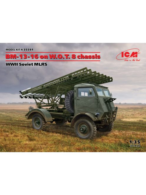 ICM - BM-13-16 on W.O.T. 8 chassis, WWII Soviet MLRS