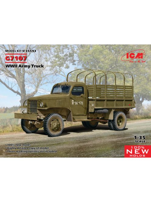 ICM - G7107, WWII Army Truck