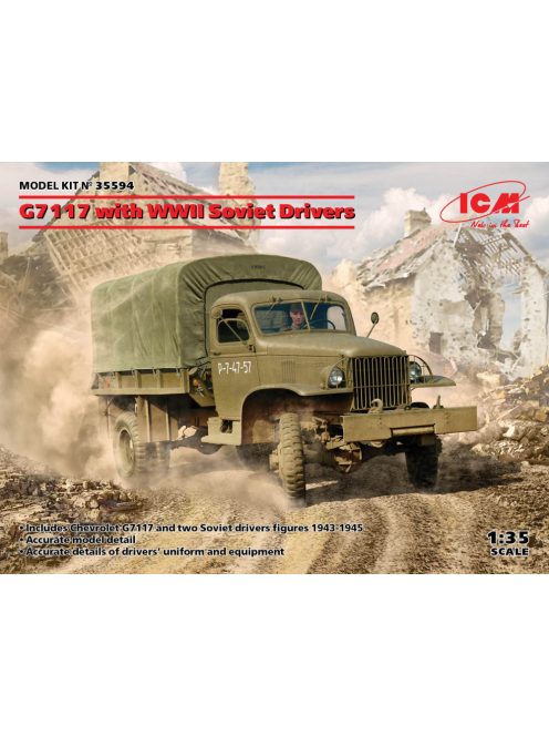 ICM - G7117 with WWII Soviet Drivers