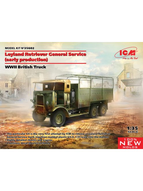 ICM - Leyland Retriever General Service (early production), WWII British Truck