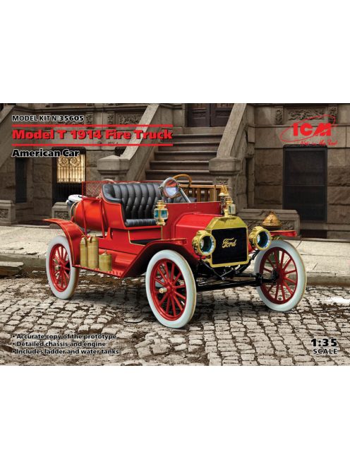 ICM - Model T 1914 Fire Truck, American Car