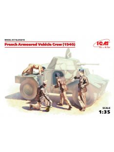 ICM - French Armoured Vehicle Crew 1940