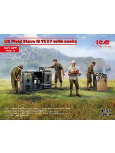 ICM - US Field Stove M1937 with cooks (100% new molds)