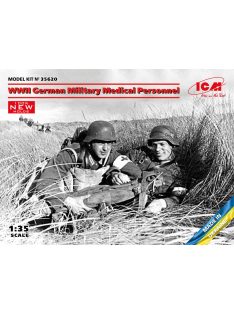   ICM - WWII German Military Medical Personnel (100% new molds)