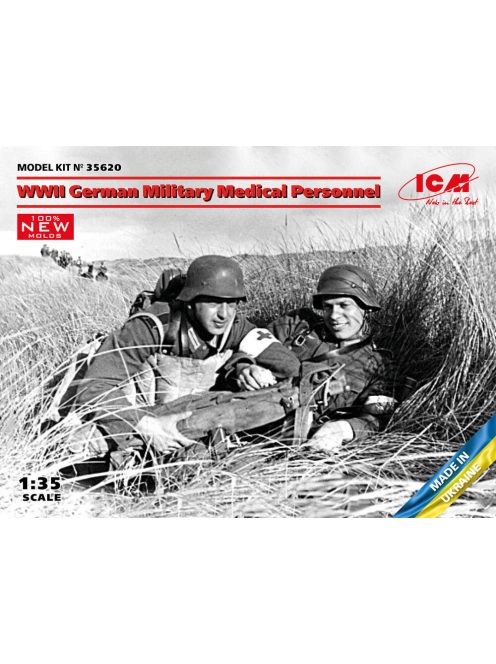 ICM - WWII German Military Medical Personnel (100% new molds)