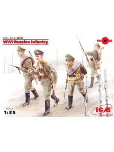 ICM - WWI Russian Infantry, (4 figures)