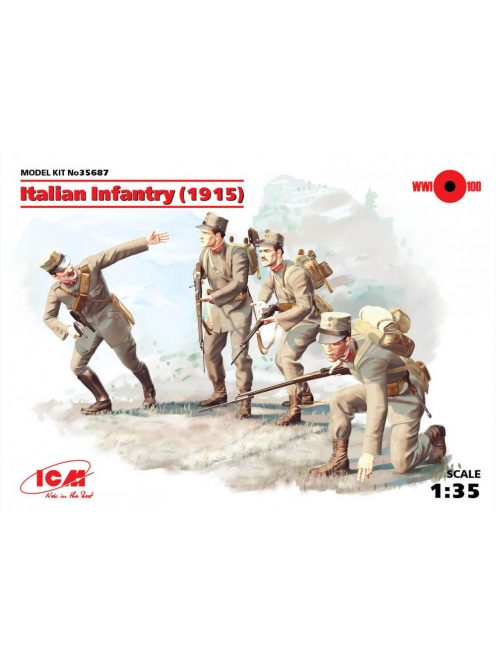 ICM - Italian Infantry (1915) (4 figures)