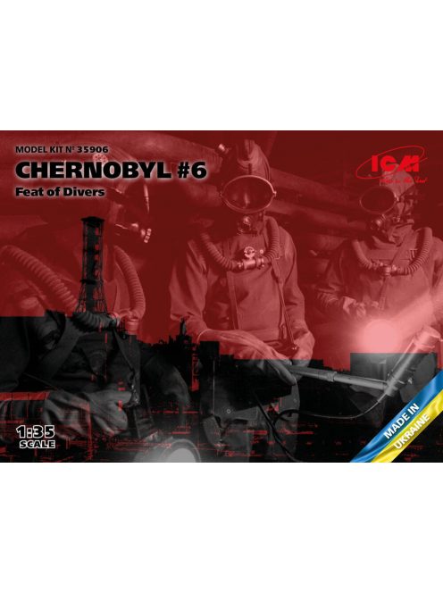 ICM - Chernobyl 6. Feat of Divers(3 figures) (100% new molds)