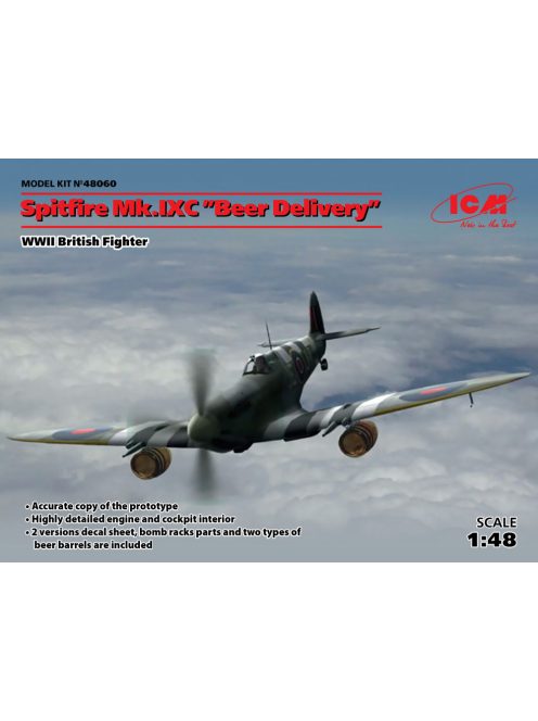 ICM - Spitfire Mk.IXC "Beer Delivery" WWII British Fighter