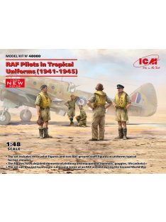   ICM - RAF Pilots in Tropical Uniforms (1941-1945) (100% new molds)