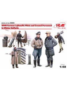   ICM - WWII German Luftwaffe Pilots and Ground Personnel in Winter Uniform