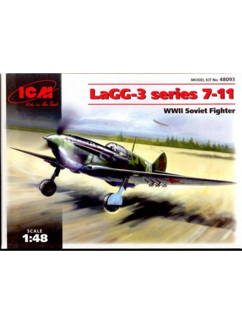 ICM - LaGG-3 series1 7-11, WWII Soviet Fighter