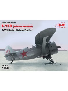 ICM - I-153 winter version WWII Soviet Biplane Fighter