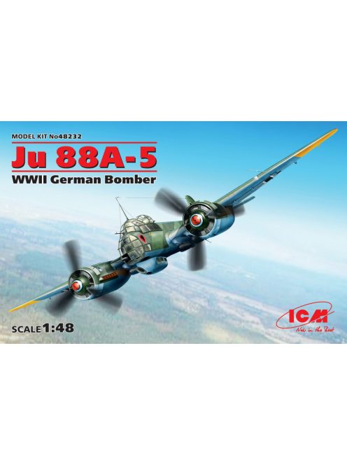 ICM - Ju 88A-5, WWII German Bomber