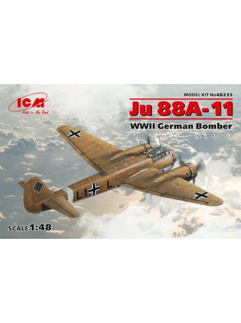 ICM - Ju 88A-11, WWII German Bomber