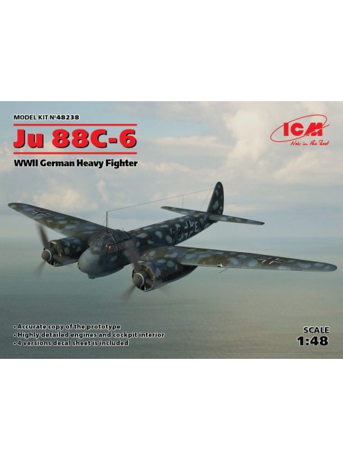 ICM - Ju 88C-6, Wwii German Heavy Fighter