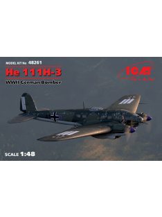 ICM - He 111H-3, WWII German Bomber