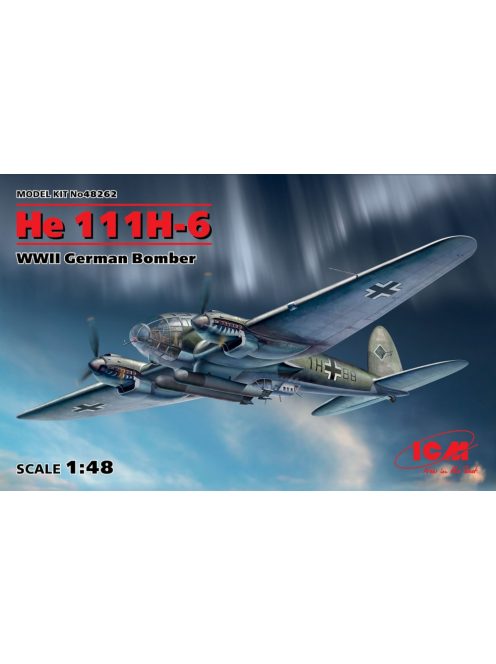 ICM - He 111H-6, WWII German Bomber