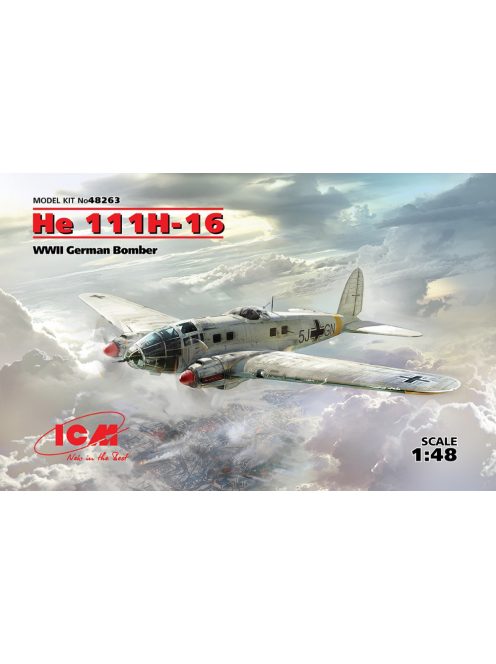 ICM - He 111H-16 WWII German Bomber