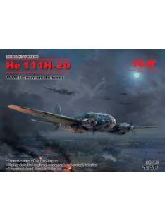 ICM - He 111H-20, WWII German Bomber